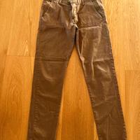 Pantaloni chino marrone chiaro taglia 46 regular