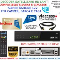 DECODER SATELLITARE TV SAT HD