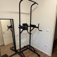 DH FitLife Power Tower Dip Station