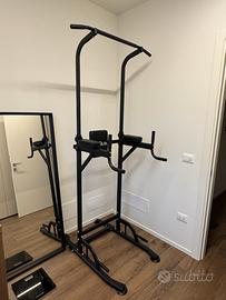 DH FitLife Power Tower Dip Station
