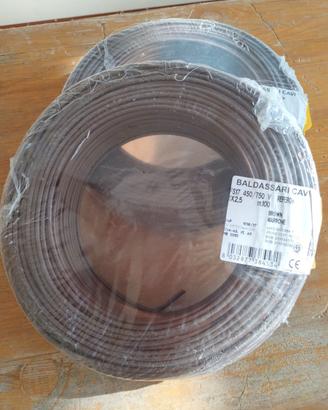 Cordina elettrica unipolare 1 x 2,5 marron