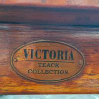 Poltrone e tavolino giardino in teack