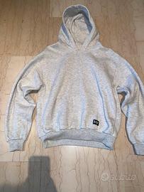 Felpa Alcott grigia con cappuccio-Taglia XS