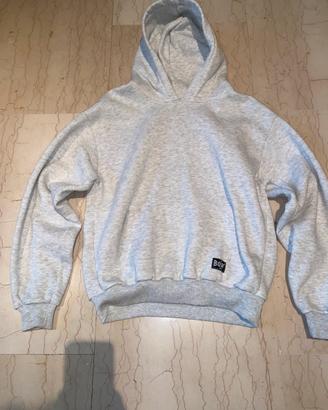 Felpa Alcott grigia con cappuccio-Taglia XS