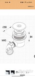 piletta scarico doccia
