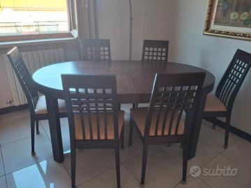 tavolo e sedie Calligaris