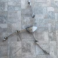 Lampadario con bracci orientabili