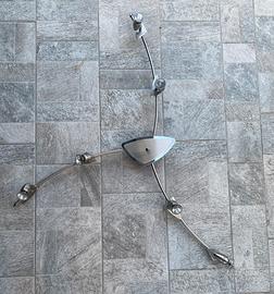Lampadario con bracci orientabili