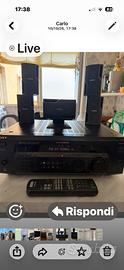 Sinto amplificatore sony con casse