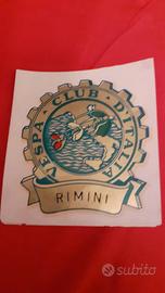 Decal vespa club rimini anni 60