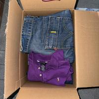 Box lotto 5 kg abbigliamento firmato usato mix