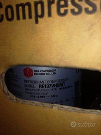 Compressore ermetico re197vhsmt mitsubishi