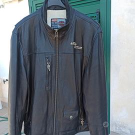 giacca harley e pantaloni in pelle