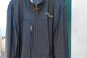giacca harley e pantaloni in pelle