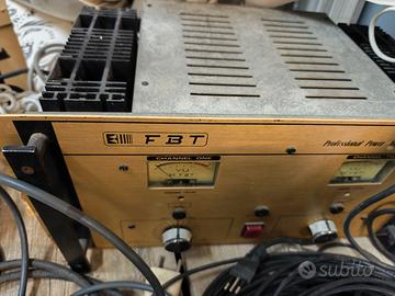 Yamaha Mixer 16 canali e amplificatore Fbt
