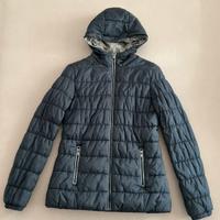 Piumino da donna blu scuro