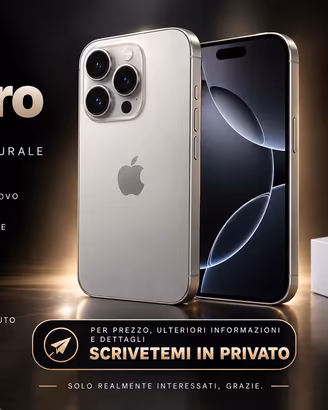 iPhone 16 pro 256 gb
