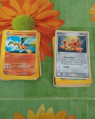 set carte pokemon buone condizioni 