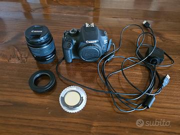 Canon 1200D UV ir cut astrofotografia 