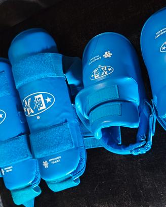Parapiedi e parastinchi karate kickboxing NUOVI