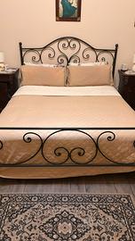 Letto in ferro battuto