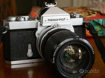 Fotocamera Reflex Nikkormat FTn - anni '70