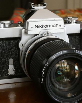 Fotocamera Reflex Nikkormat FTn - anni '70