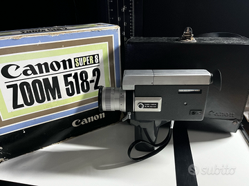 Canon zoom 518-2cinepresa Super 8 zoom