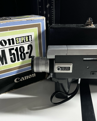 Canon zoom 518-2cinepresa Super 8 zoom