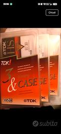 videocassette per telecamera TDK ec30 nuove 