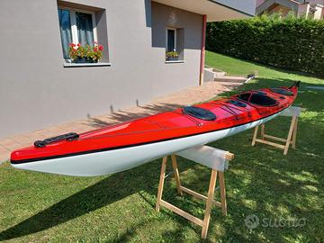 KAYAK SEABIRD-DESIGN EXPEDITION XP 480 LV ROSSO