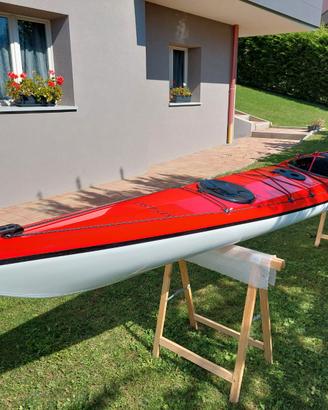 KAYAK SEABIRD-DESIGN EXPEDITION XP 480 LV ROSSO