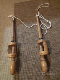 rete da tavolo in legno anni 30