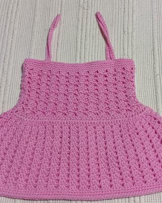 Vestitino lavorato a mano 