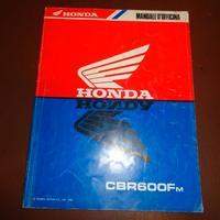 MANUALE OFFICINA HONDA CBR600F ANNO 1991