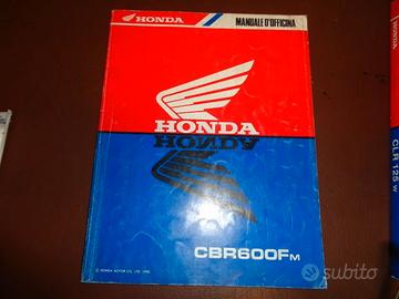 MANUALE OFFICINA HONDA CBR600F ANNO 1991