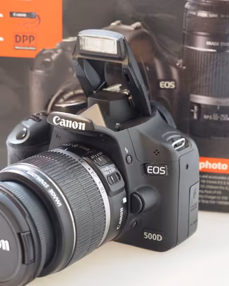 CANON ES 500D+18-55 STABILIZZATO