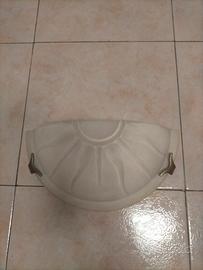 Lampada da parete. Lampada da parete, vetro.