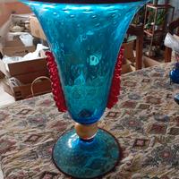 Vaso in vetro murano di Vincenzo Nason