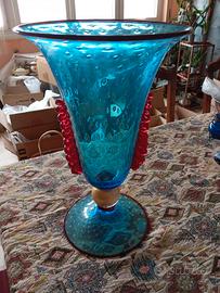 Vaso in vetro murano di Vincenzo Nason