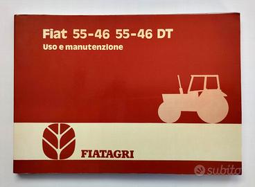 Libro Uso Manutenzione Trattore Fiat 55-46