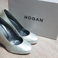 Hogan zeppa decollette n.38