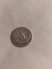 moneta in argento . Washington  quarter 