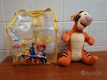 Peluche Tigro e sacca
