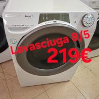 lavasciuga candy 8/5kg inverter 1400 giri wi-fi 