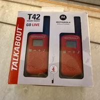 Motorola walkie talkies talkabout T42