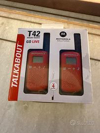 Motorola walkie talkies talkabout T42
