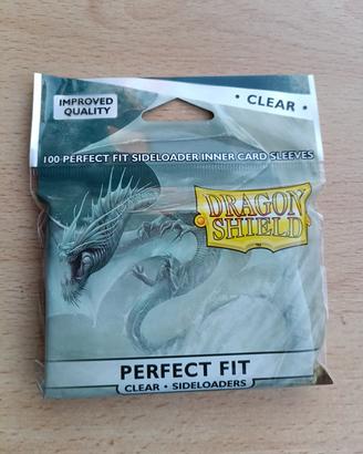 Dragon Shield 100 Inner Sleeves Perfect Fit Clear