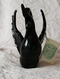 Anatra in vetro di Murano con oro 24 KT