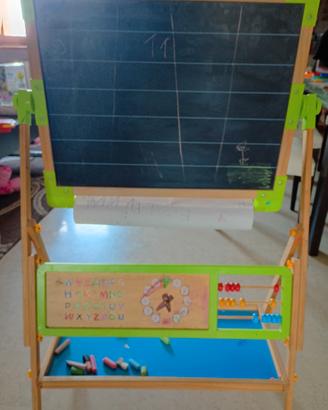 lavagna didattica bifacciale per bambini